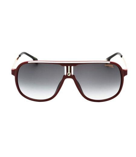 Lunettes De Soleil Motif/style Dégradé Homme Taille Unique Gris Foncé Rouge Carrera