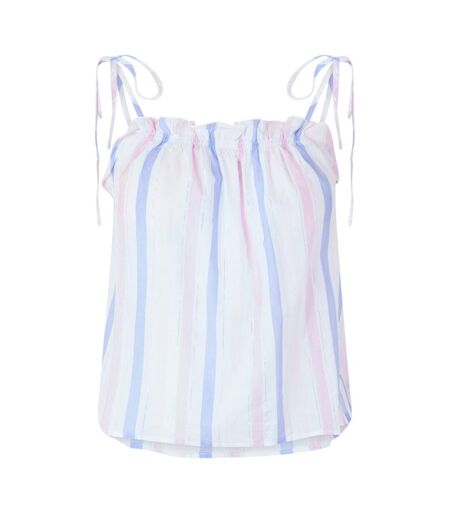 Womens/ladies Vest Top Snow White Vero Moda