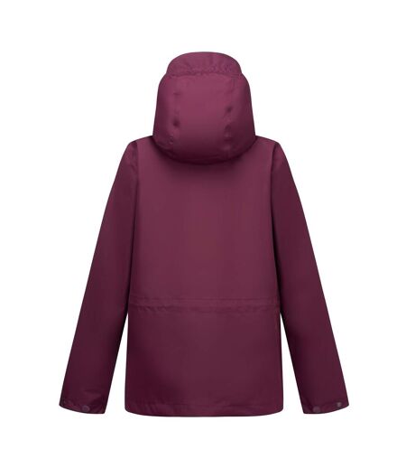 Veste Imperméable À Capuche Bayletta Femme Pourpre Regatta