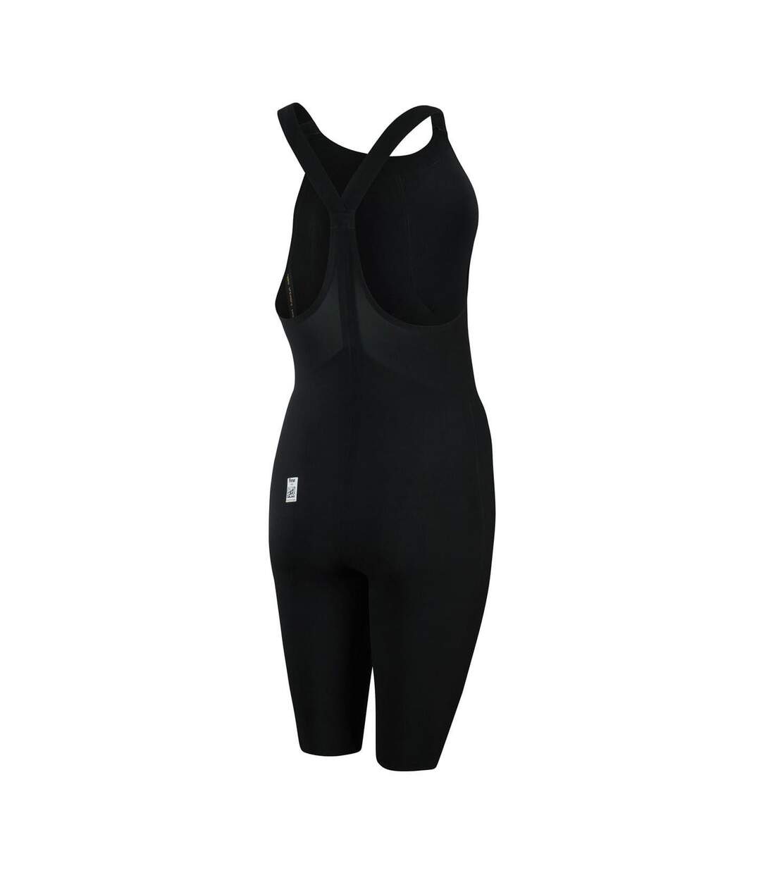 Maillot De Bain Shorty Long Motif/style Texturé Femme Noir Speedo-2
