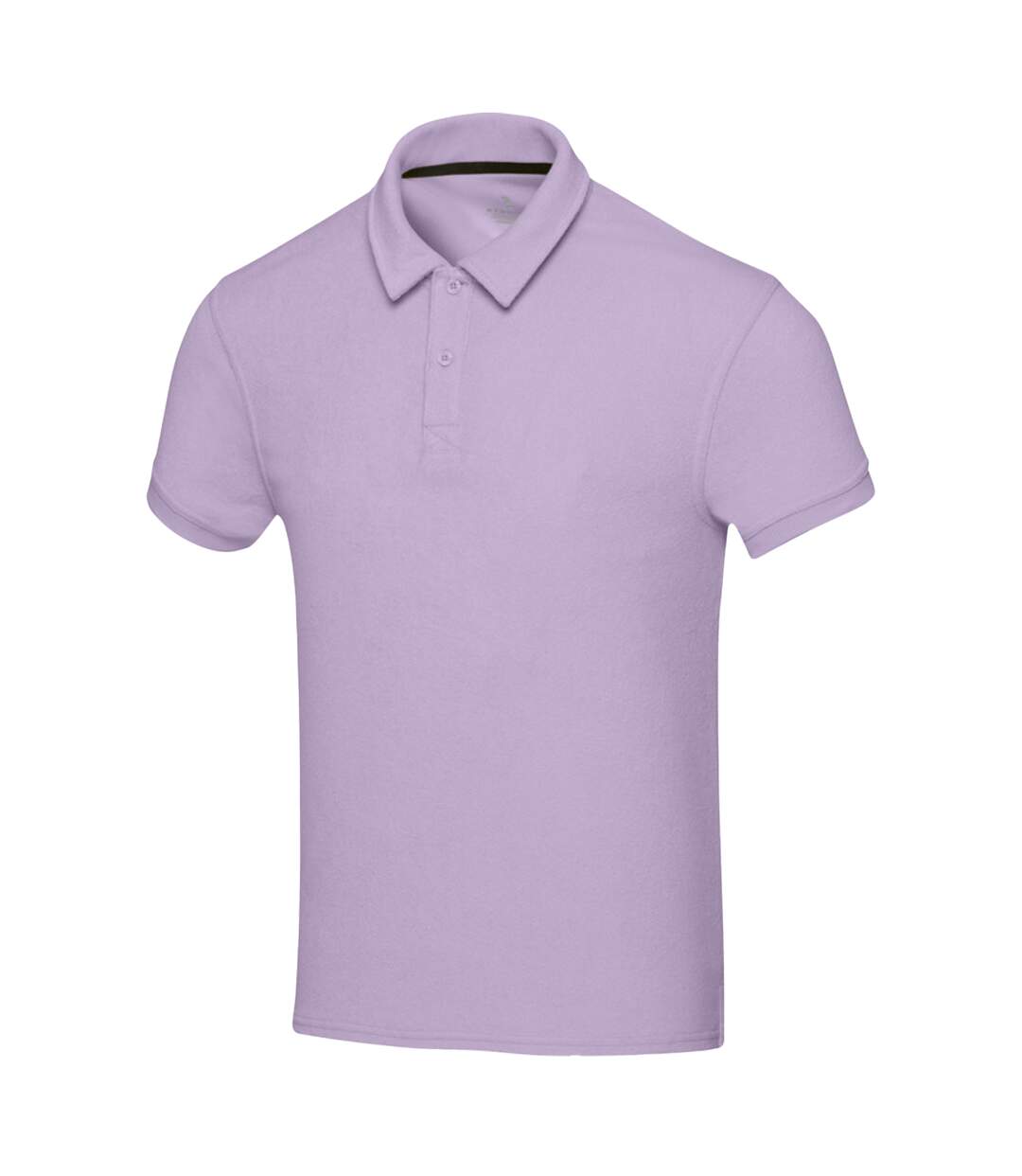 Unisex adult akoya terrycloth recycled polo shirt lilac Elevate NXT-3