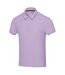 Unisex adult akoya terrycloth recycled polo shirt lilac Elevate NXT-3