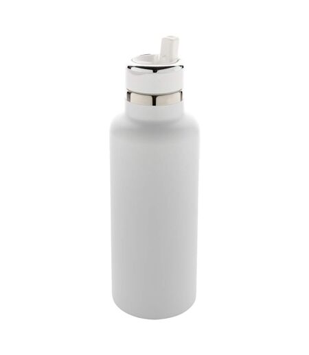 Hydro recycled stainless steel 600ml bottle one size white XD Collection