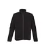 Mens Speedway Fleece Jacket Black Printer-1