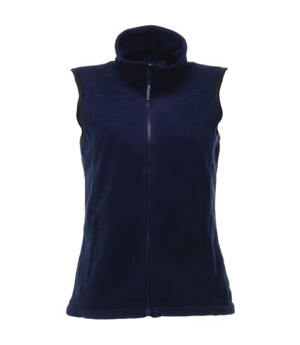 Regatta Womens/Ladies Haber II 250 Series Anti-pill Fleece Bodywarmer / Sleeveless Jacket (Dark Navy) - UTRG1616
