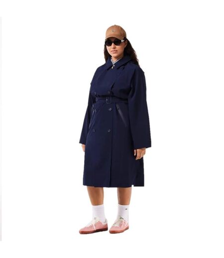 Trench Femme Bleu Marine Foncé Lacoste