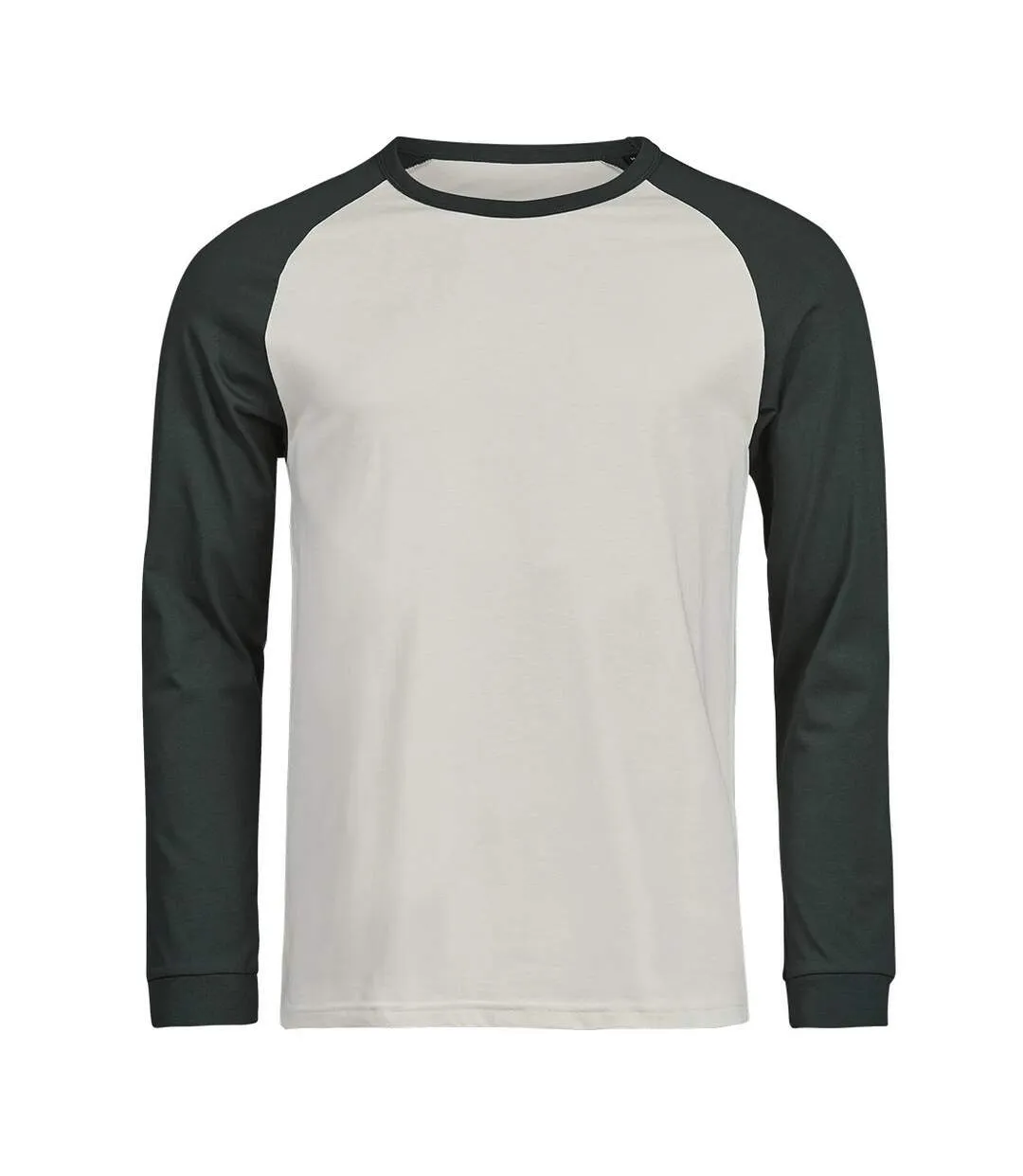 Mens Unlabeled Baseball T-shirt Cement Dark Green Tee Jays-1
