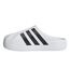 Mens Originals Superstar Eva Flat Mule Slippers White Adidas-3