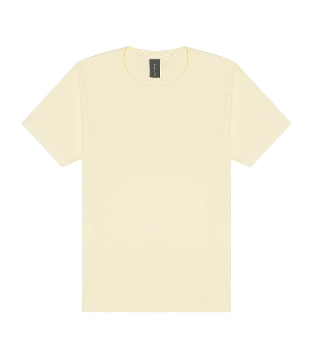 Unisex Adult Washed Canvas Heavyweight T-shirt Buttermilk Bella + Canvas-2