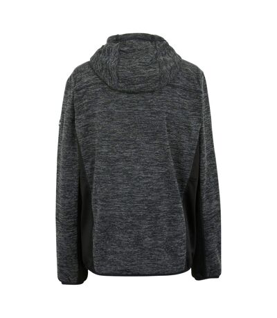 Veste Polaire Alven Homme Cendre Chinée Noir Orange Sombre Regatta