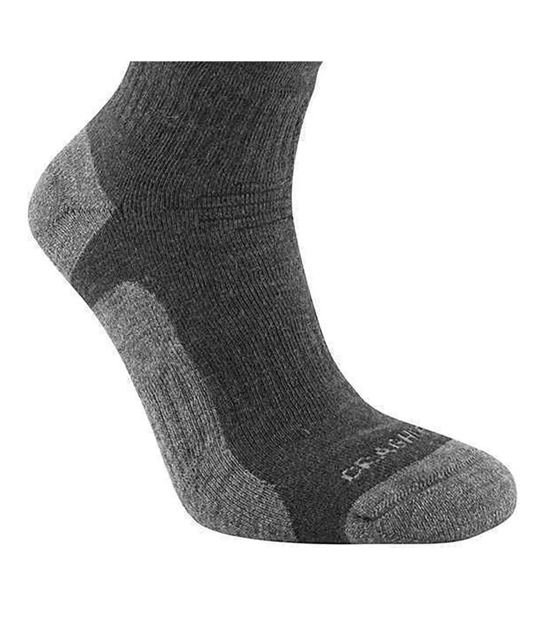 Mens expert trek boot socks black Craghoppers-2