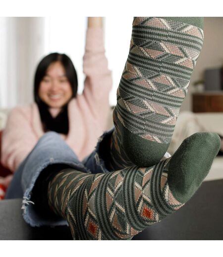 1 Pack Wide Calf Cotton Graduated Compression Socks | 15-20 mmHg