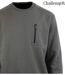 CHALLENGER GARRY1 — Sweat col rond gris quartz : confort et résistance au quotidien-2