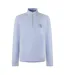 Mens Quarter Zip Fleece Top Blue Calvin Klein-1