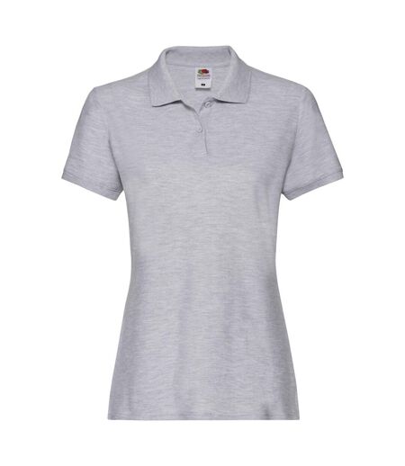 Fruit of the Loom - Polo PREMIUM - Femme (Gris chiné) - UTBC1377