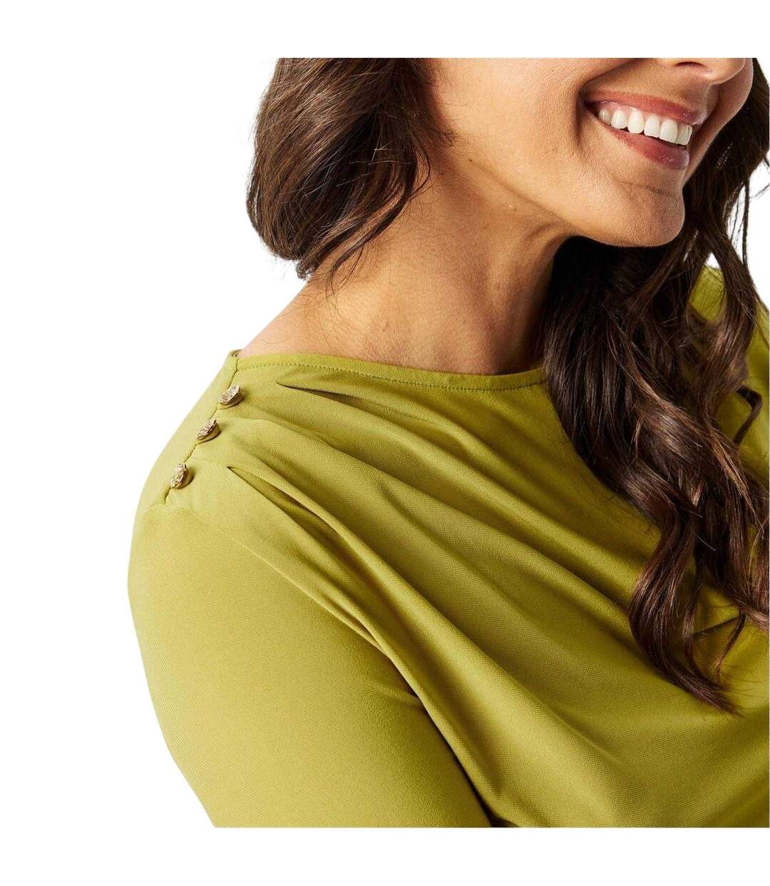 Blouse Femme Vert Pomme Biba-4