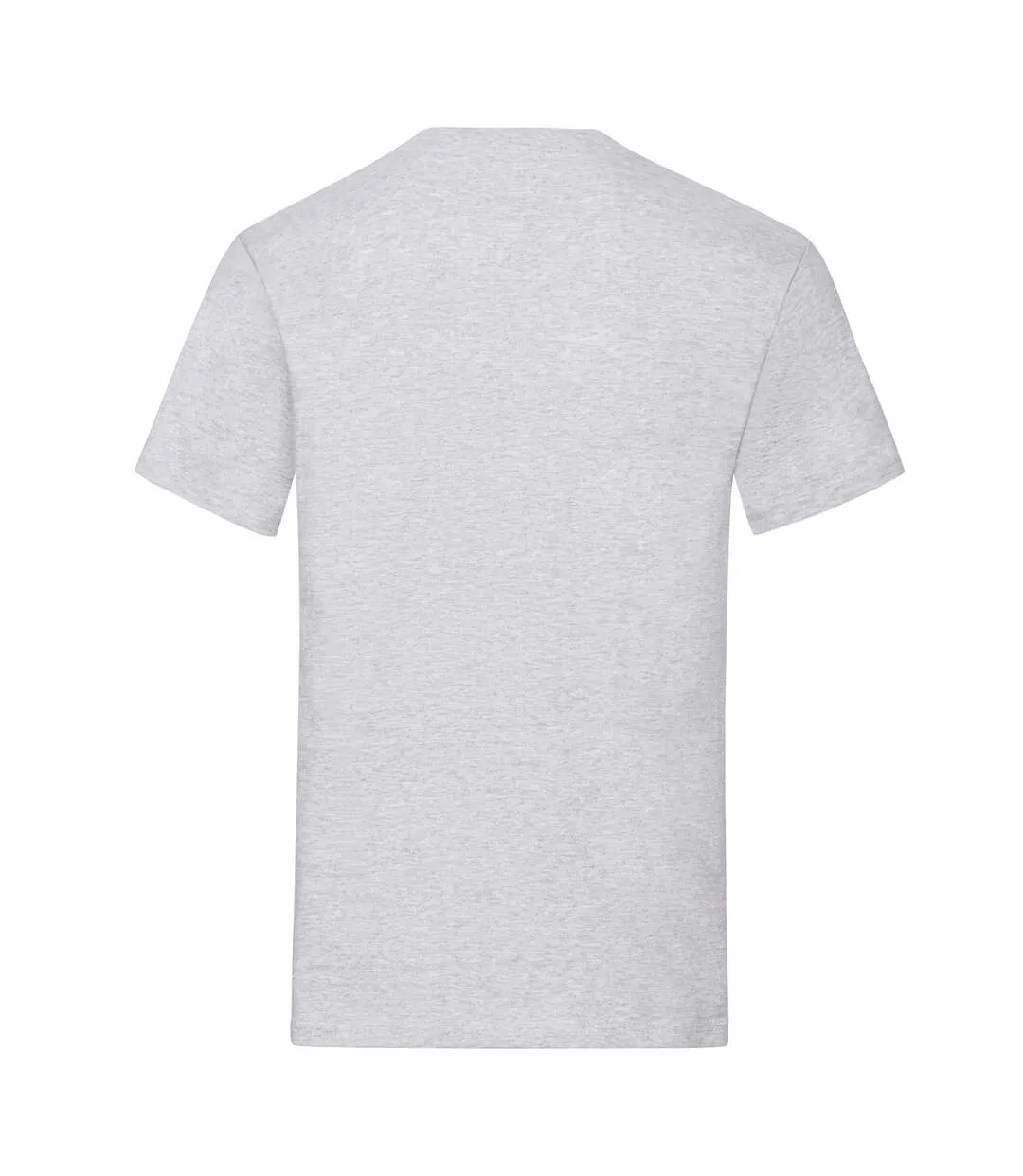 T-shirt Motif/style Chiné Homme Gris Chiné Fruit Of The Loom-2