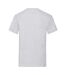 T-shirt Motif/style Chiné Homme Gris Chiné Fruit Of The Loom-2