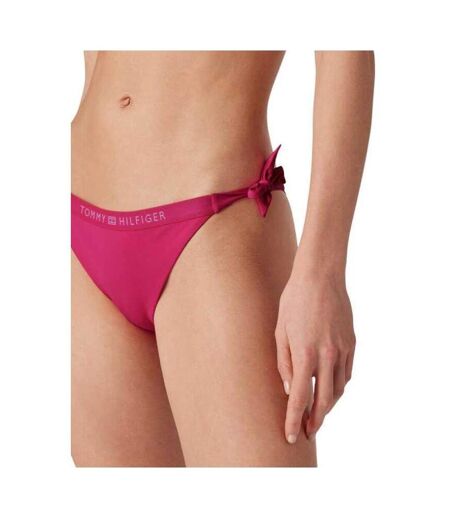 Bas De Maillot De Bain Motif/style Uni Femme Rose Tommy Hilfiger