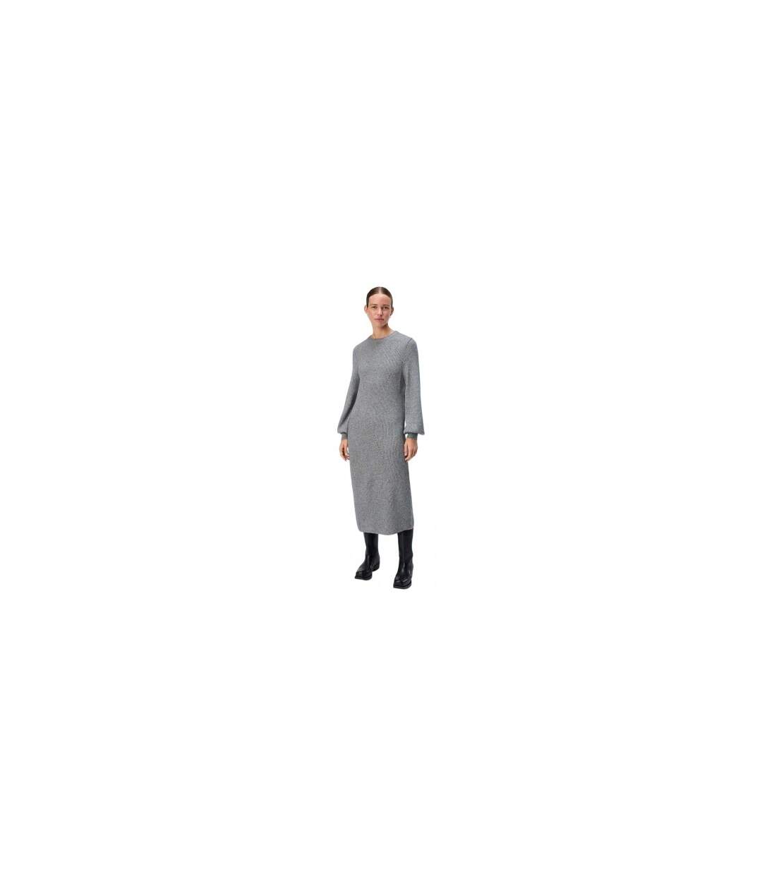 Robe Pull Ditte Femme Gris Moyen Object-1