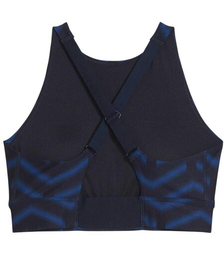 Womens/ladies Individualblaze Eversculpt Sports Bra Navy Orange Puma