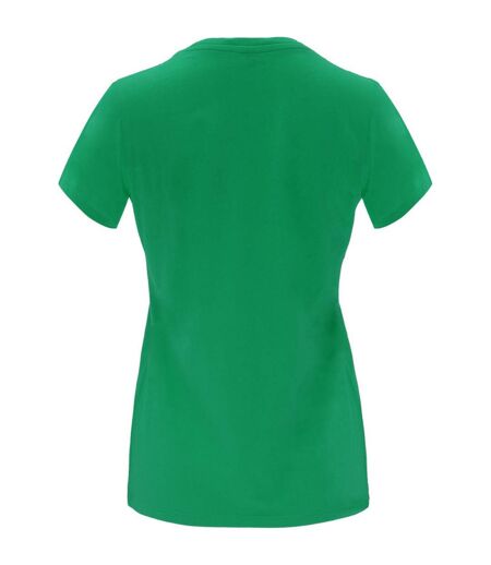 T-shirt capri femme vert kelly Roly Roly