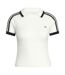 Womens/ladies Originals Polo Shirt White Adidas-2