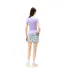 T-shirt Motif/style Badge Femme Violet Tommy Jeans-3
