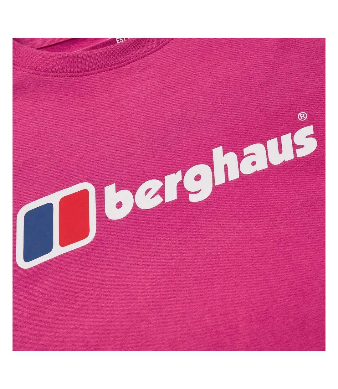 T-shirt femme rose Berghaus-3