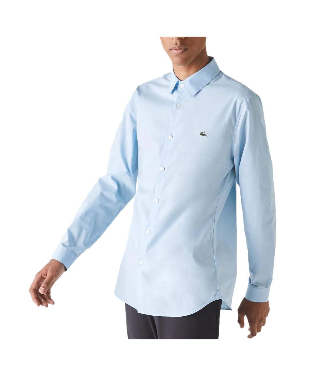 Chemise Manches Longues Bleu Homme Lacoste CH2668 - 39-1