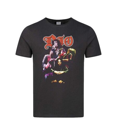 T-shirt Motif/style Collage Adulte Anthracite Amplified