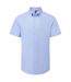 Chemise habillée manches courtes supreme homme bleu oxford Premier-1