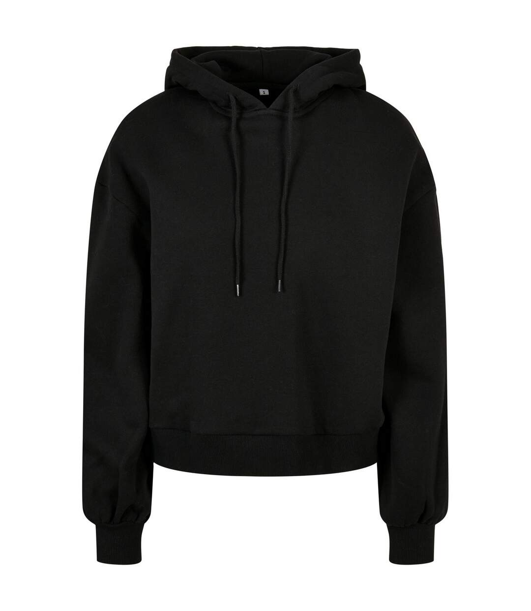 Sweat À Capuche Femme Noir Build Your Brand-1