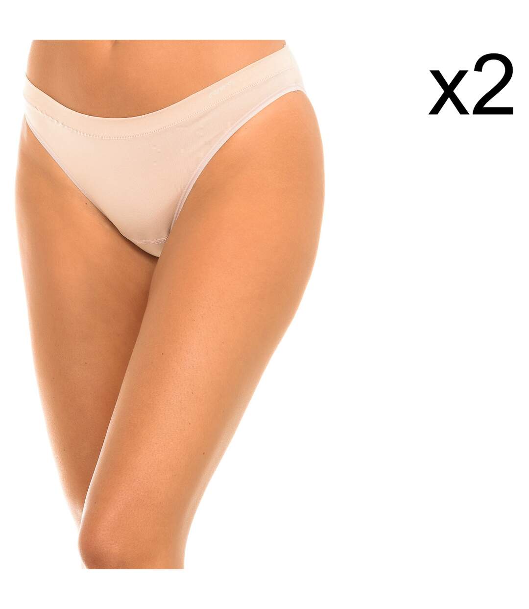 Pack-2 Invisible panties with soft fabric for women 1031638