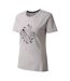 Womens/ladies Transquility Iii Boat T-shirt Lilac Hint Dare 2B-4