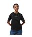 T-shirt Manches Courtes Motif/style Lettrage Femme Noir Calvin Klein-4