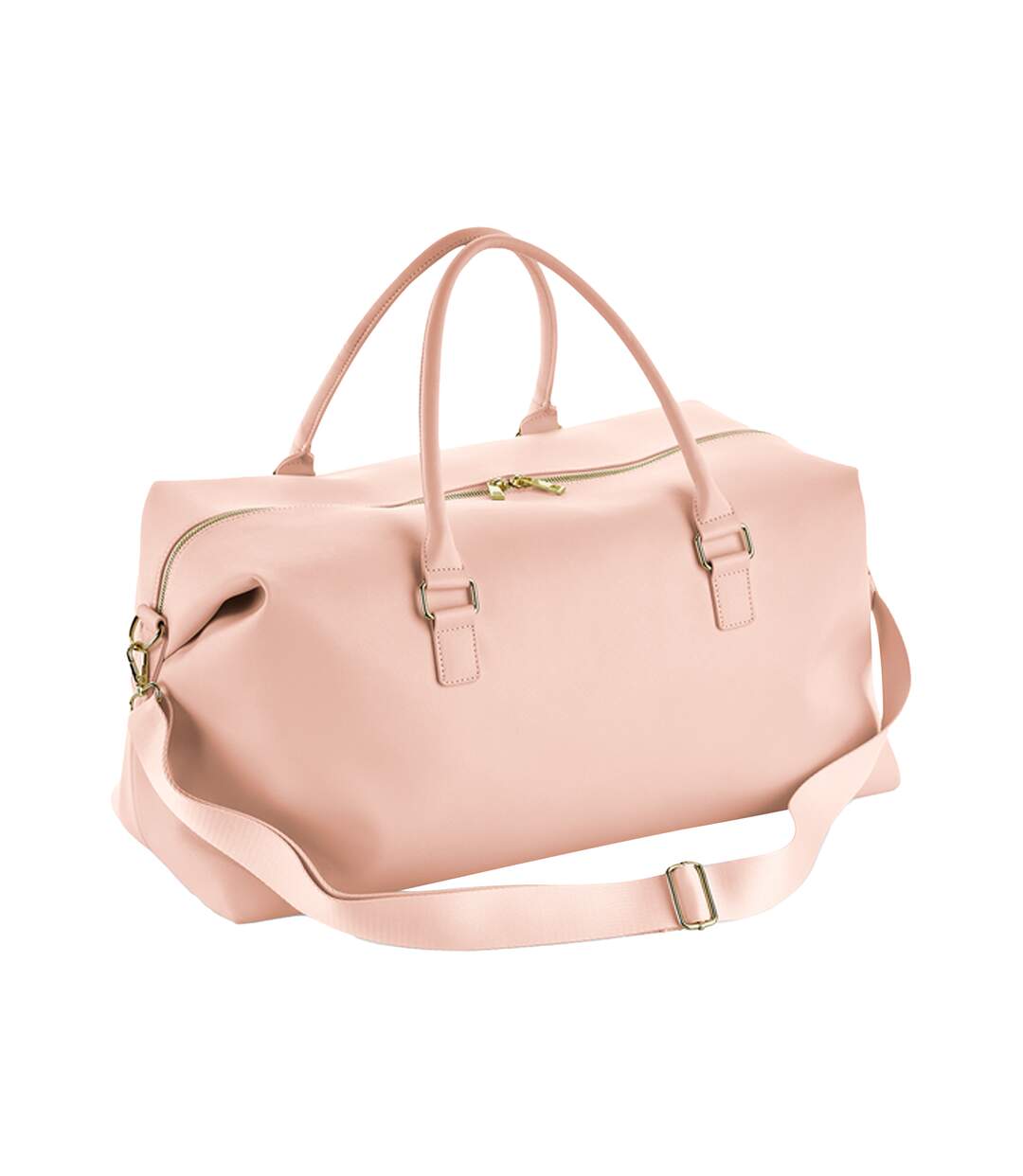 Womens/ladies boutique weekender holdall one size soft pink Bagbase