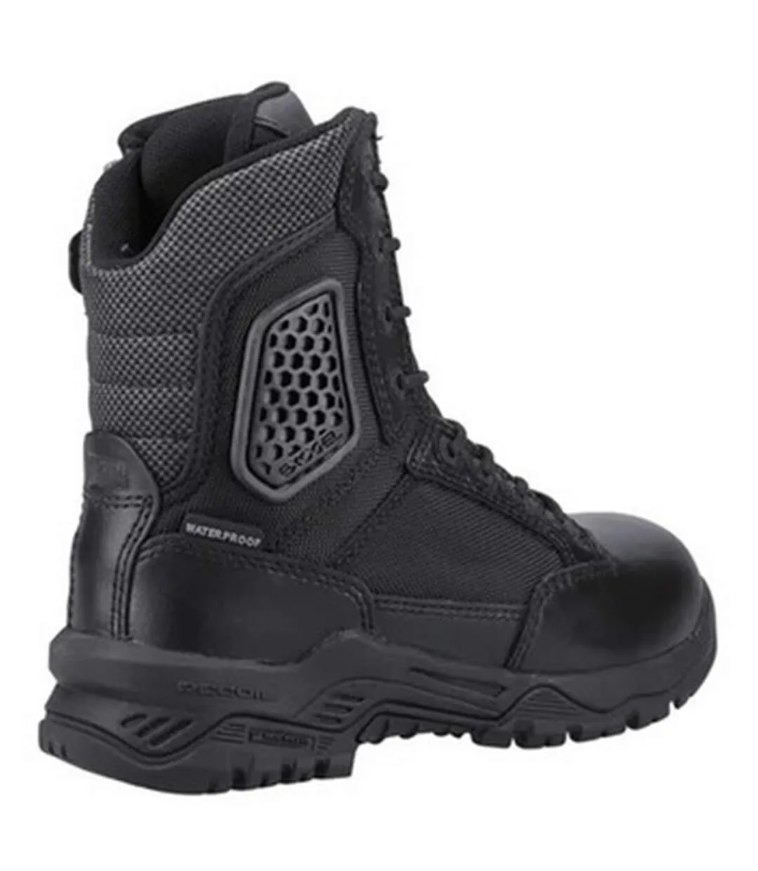 Mens Strike Force 8.0 Leather Uniform Boots Black Magnum-2