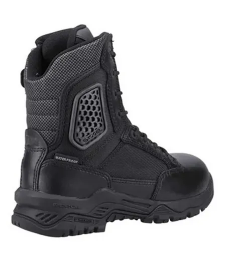 Mens Strike Force 8.0 Leather Uniform Boots Black Magnum