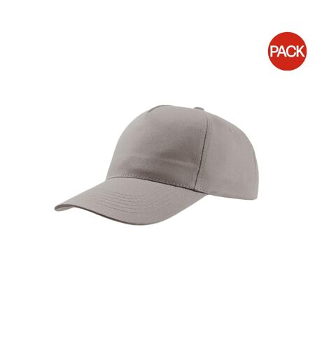 Lot de 2  casquettes start adulte gris Atlantis