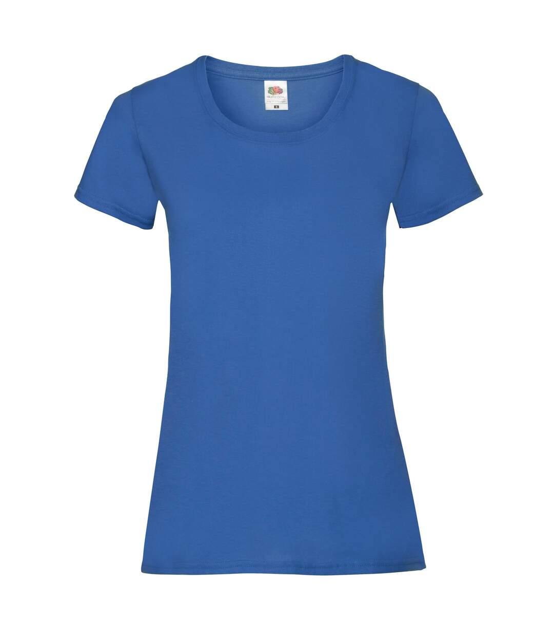 Womens/ladies Lady Fit T-shirt Royal Blue Fruit Of The Loom-1