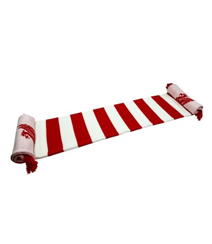 Liverpool FC Bar Scarf (Red/White) (One Size) - UTTA11663