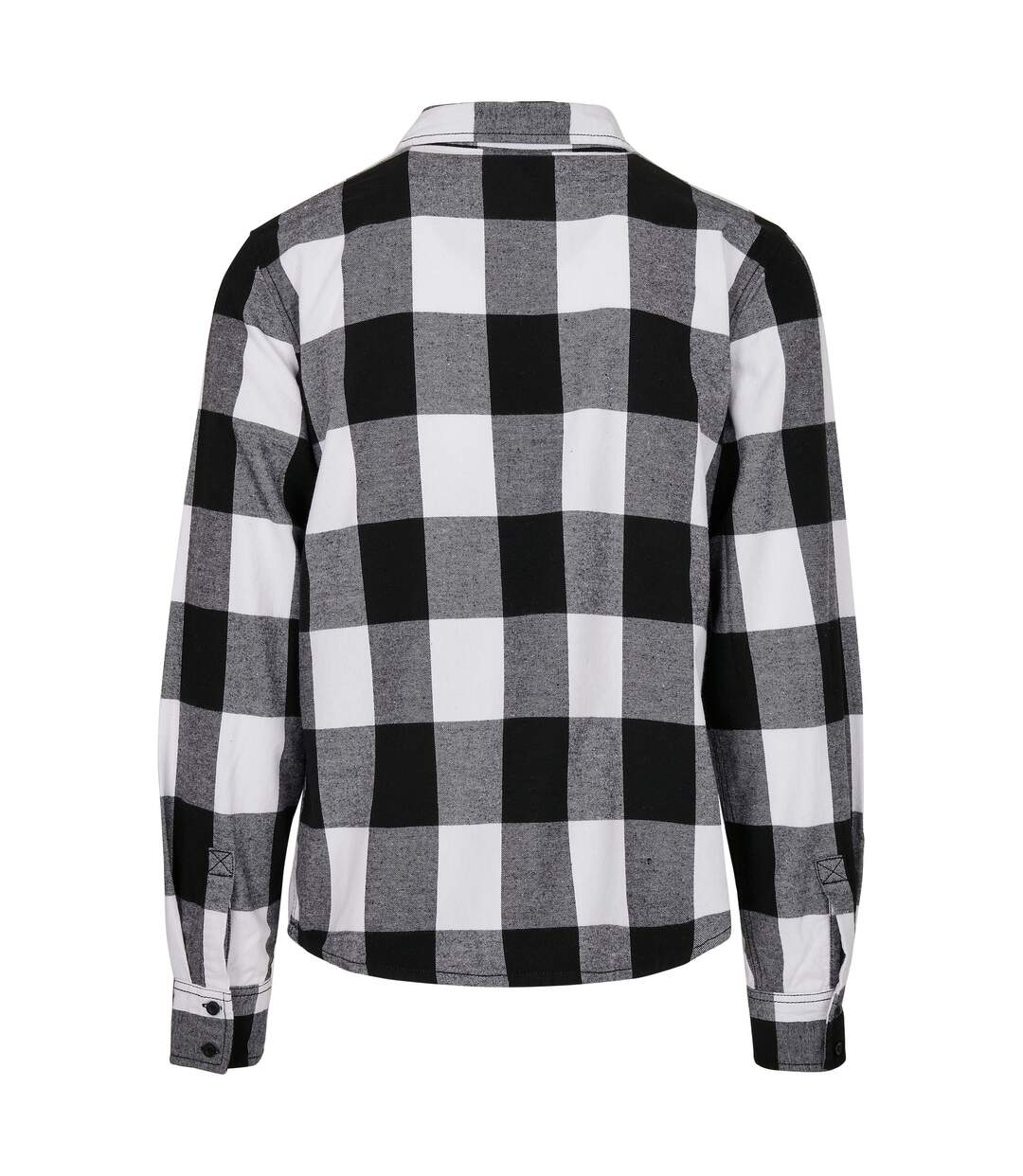 Chemise Motif/style À Carreaux Homme Noir Blanc Build Your Brand-2