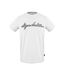 Mens Logo Jersey Crew Neck T-shirt White Aquascutum-2