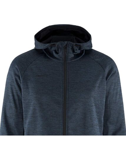 Craft Mens ADV Unify Full Zip Hooded Jacket (Blaze Melange) - UTBC5168