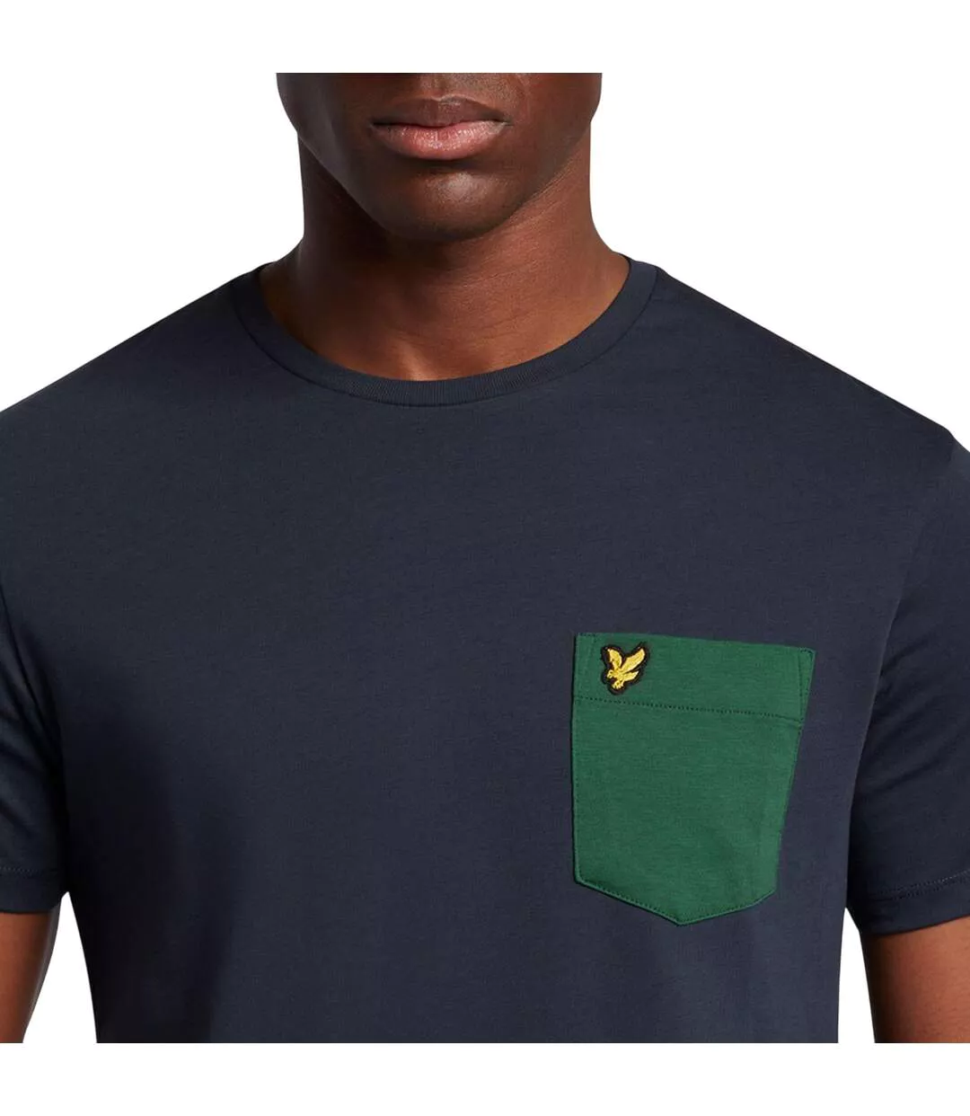 T-shirt Homme Bleu Marine Lyle & Scott-4