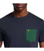T-shirt Homme Bleu Marine Lyle & Scott-4