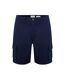 Mens Plain Cargo Shorts Navy SoulCal-1