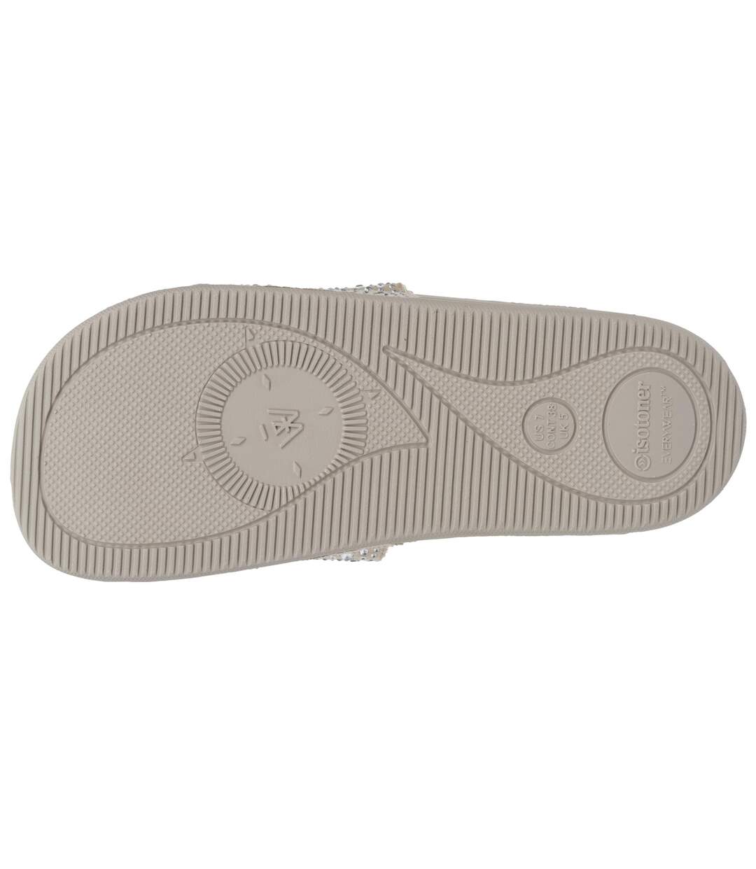 Isotoner Mules claquettes femme ultra confortables et légères-4