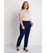 Pantalon droit 7/8e uni infroissable-4